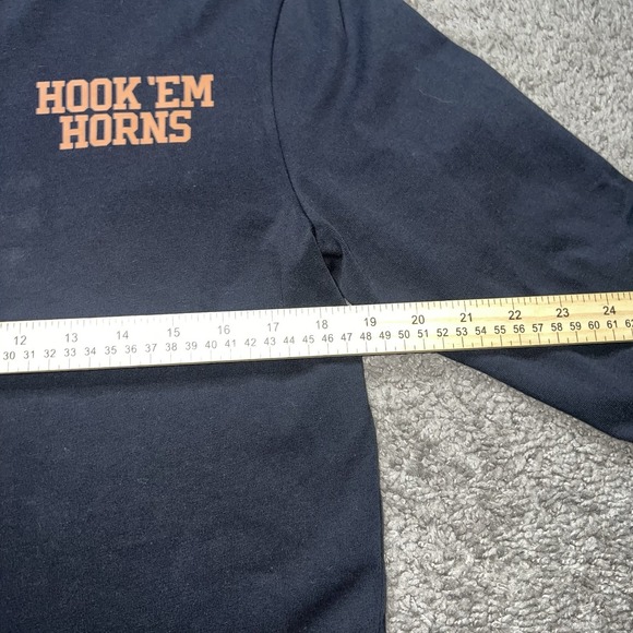 Lululemon Texas Longhorns Shirt Men M Black Long Sleeve Stretch NCAA College - Picture 4 of 6